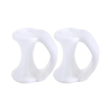 Imagem de Separadores De Dedo Do Pé Em Gel Rosa, 2 Peças, Espaçadores De Dedo Do