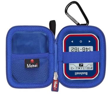 Imagem de Mchoi Capa de armazenamento para GPS de golfe adequada para Bushnell Phantom 2 GPS portátil, Phantom Golf GPS, capa protetora de telêmetro de golfe à prova de choque, azul, apenas capa