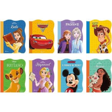 Imagem de Livro de Leitura Disney Recortados com 16 Páginas Pacote com 8 - Cultu