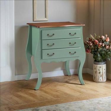 Imagem de Cômoda Bombê Samara com 3 Gavetas - Meyer Móveis