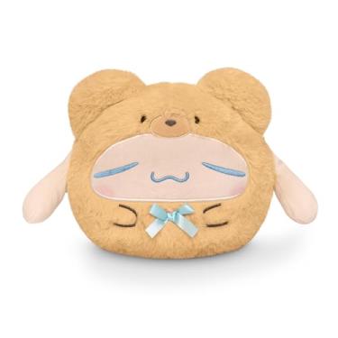 Imagem de TeeTurtle Cinnamoroll Urso de pelúcia reversível de 15 cm – oficialmente licenciado Sanrio – Bicho de pelúcia fofo Kawaii macio