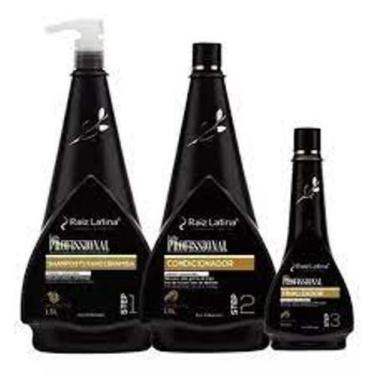 Imagem de Raiz Latina Kit Profissionaltutano E Silicone 3 Itens