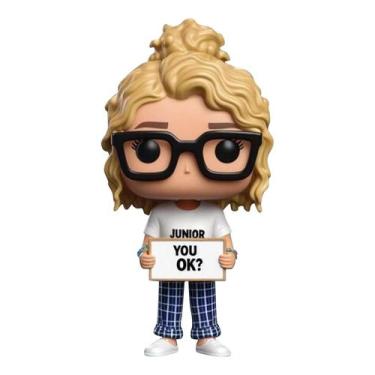 Imagem de Escultura De Menina Cantora Para Mesa, Artesanato Criativo Para Decora