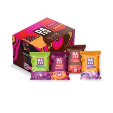 Imagem de Barra 10g De Proteína Zero Açúcar Dates Snacks - 4 Unidades 38g - Lets