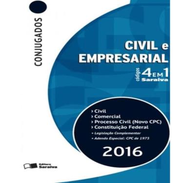 Imagem de Codigos 4 Em 1 Conjugados - Civil E Empresarial - 12S Ed
