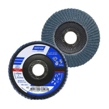 Imagem de Disco lixa flap 4.1/2 040 norton.