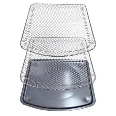 Imagem de 2 Grelha + Bandeja Coletora Air Fryer Electrolux EAF90 EAF91