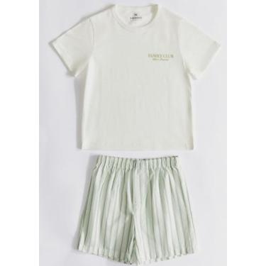 Imagem de Pijama Curto Infantil Menino Com Estampa Família - Hering, 006