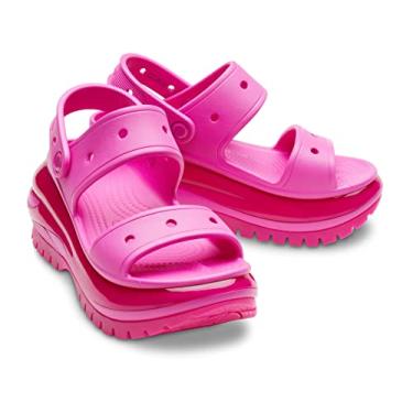 Imagem de Crocs Sandália Mega Crush clássica unissex para adultos | Sandálias plataforma, Suco, 41
