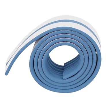 Imagem de GLOGLOW Tiras de Segurança de Espuma para Bebês de 6,5 Pés, Protetores de de Fácil Instalação para Mesas, Proteção de Almofada Macia para Crianças e Bebês (Azul)