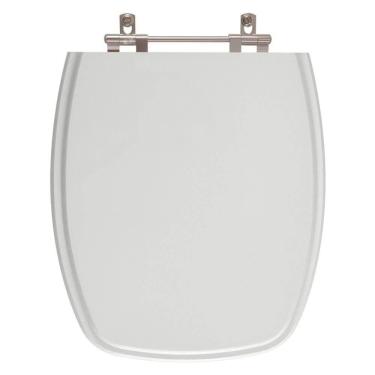 Imagem de Assento Sanitário Primula Plus Cinza Claro Para Vaso Fiori