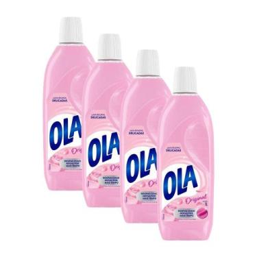 Imagem de Kit 4 Lava Roupas Ola Original 1L