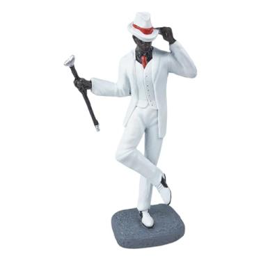 Imagem de Orixá Zé Pilintra Bengala Resina 26cm Umbanda Candomblé