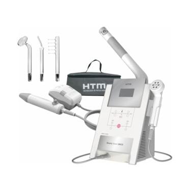 Imagem de Kit Profissional Beauty Steam Maxx IoT + Beauty Face HTM – Vapor de Ozônio com LED, Alta Frequência, Eletrodos – Estética Facial, Capilar e Podológica