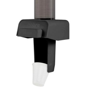 Imagem de Dispenser ou Suporte para Copo Preto – Ideal para Copos de 150 a 200ml