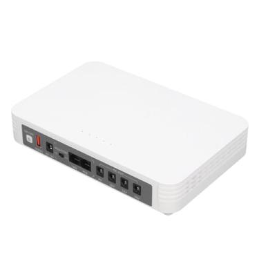 Imagem de FTVOGUE Mini UPS 8000mAh Fonte de Alimentação Ininterrupta Com Saída POE 24V 15V para Roteador Modem Câmera de Segurança Prompt de Voz Em Inglês DC 5V 9V 12V Bateria de Backup USB (plugue da ue)