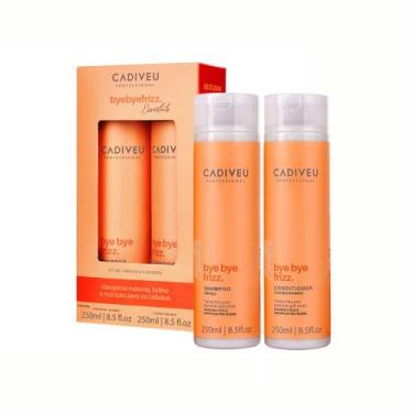 Imagem de Kit bye bye frizz  shampoo + condicionador 250ml - CADIVEU