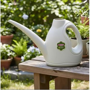 Imagem de Regador Sanremo Plástico Bico Fino 2 Litros - Jardim Plantas Cinza