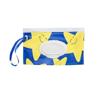 Imagem de Estojo De Lenços Umedecidos Para Bebês Com Tampa Flip Em EVA, Refiláve