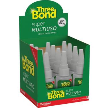 Imagem de Caixa 12 Colas Super Multiuso 20gr TheeBond Para Atesanato Protege e C