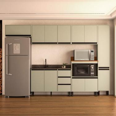 Imagem de Cozinha Modulada 6 Pecas sem Pia Koya Politorno