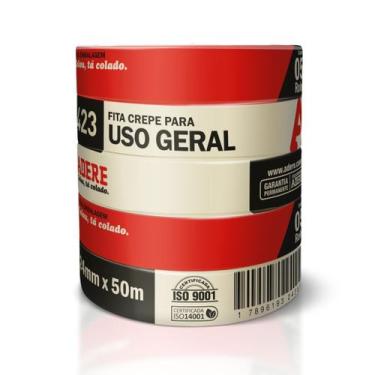 Imagem de KIT 5UN. FITA CREPE UG 423 24mmX50m ADERE