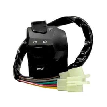 Imagem de Interruptor de Luz Punho para Moto Yamaha XTZ 150 Crosser (9 Fios) - B