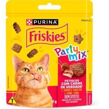 Imagem de Sache Party Mix para gatos adultos sabor cordeiro, carne suína e carne