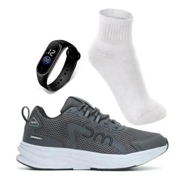 Imagem de Kit Tênis Feminino Masculino Esportivo Exercício Funcional Caminhada C