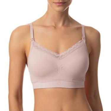 Imagem de Sutiã Sutop Maternidade Bojo Liz Lingerie - Ref. 61509, Blush, M (D/DD
