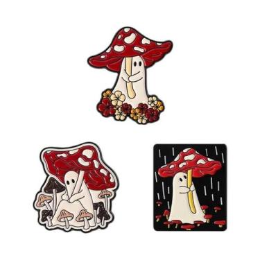Imagem de Pins Esmaltados De Halloween Com Temas De Fantasma Assustador, Cogumel
