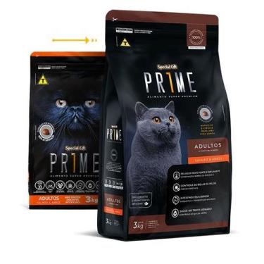 Imagem de Ração Gato Prime Adulto Salmão Arroz 1kg Special Cat - Special Dog, Sa