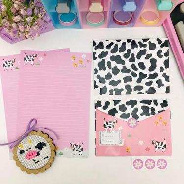 Imagem de Kit Papeis de Carta com Envelopes La Palomita Smell the Flowers - BUEN