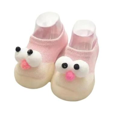 Imagem de Sapatos De Caminhada Para Bebês Em Algodão Comprimido Respirável E Ant