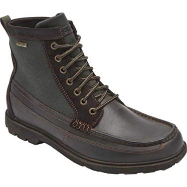 Imagem de Rockport Storm Surge Waterproof High Moc Boot Dark Brown Suede 7 M (D)