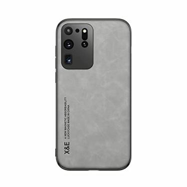 Imagem de Kepuch Silklike Capa para Samsung Galaxy S20 Ultra/S11+ - Case Placa de Metal Embutida para Samsung Galaxy S20 Ultra/S11+ - Cinza