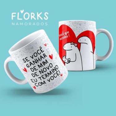 Imagem de Caneca Personalizada - Flork Casais E Namorados! (Divertidas!) Mod.01