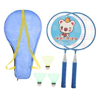 Conjunto de raquete tenis infantil clispeed com 2 pecas plastico