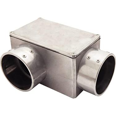 Imagem de Condulete fixo 3" tipo"LR" - com tampa/sem rosca/sem pintura Tramontina