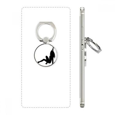 Imagem de Suporte de anel de telefone para dançarino de desempenho de cachimbo de dança ajustável