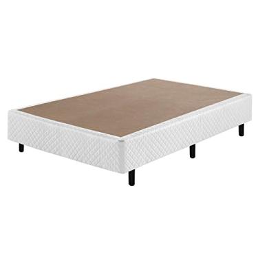 Imagem de Somiê Eco Bordado Casal 138x188x40cm Ecoflex Branco
