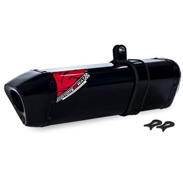 Imagem de Escape/Ponteira Coyote TRS 2 WAY Alumínio 2X1 (Full) - GS 500 até 2008 - Preto/Black