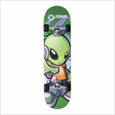 Imagem de Skate Street Spin Skateboard Alien - Cks