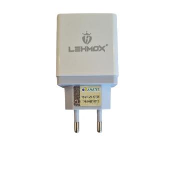 Imagem de Carregador Turbo Tomada Usb 4.1A com 4 portas Entrada/Saída Branco