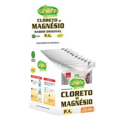 Imagem de Uni Cloreto De Magnesio Em Pó - Dp (10X33g) - Unilife