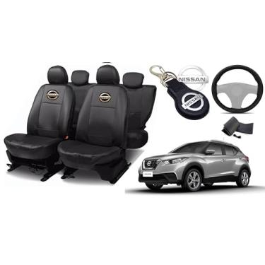 Imagem de Capa de couro para o banco kicks 2016-2023 proteção impermeável