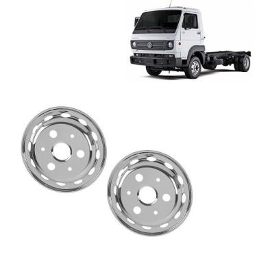 Imagem de Calota Americana Dianteira c Friso Volkswagen Aro 17,5 4 Un - Fabbof