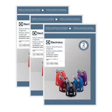 Imagem de 9 Sacos Descartáveis P/ Aspirador de Pó Electrolux Berry