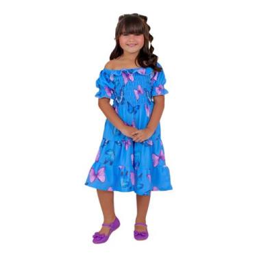 Imagem de  vestido infantil juvenil ciganinha menina mini diva fashion moda verã