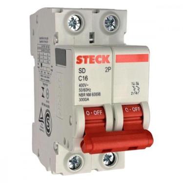 Imagem de Disjuntor Steck ''Din'' Bipolar 16A. C